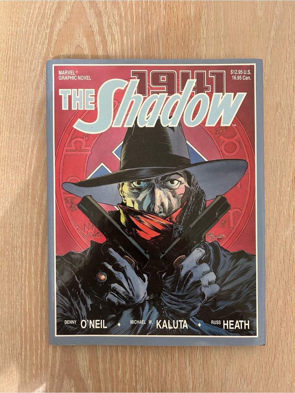 Marvel The Shadow Graphic Novel Red, Black, Blue